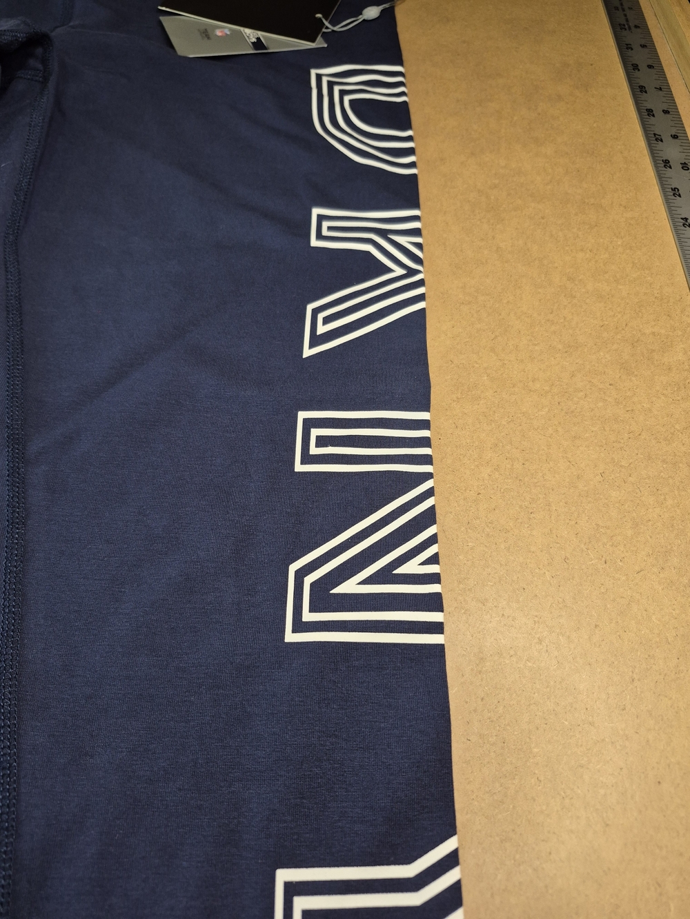 DKNY/ NFL Dallas Cowboys Navy Leggings - Picture 5 of 10